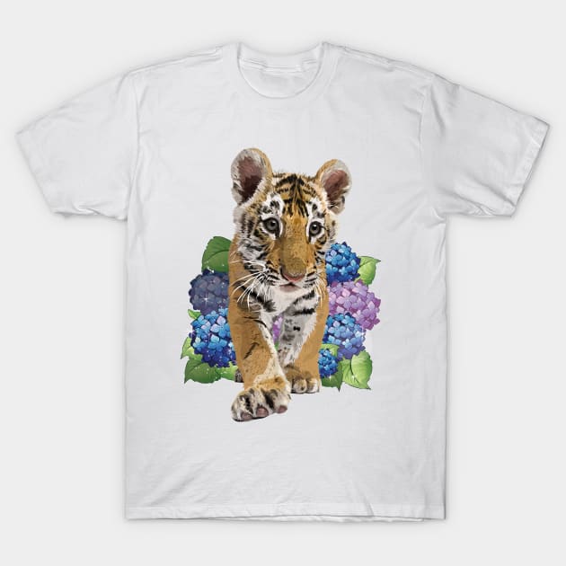 Bengal tiger T-Shirt by obscurite